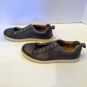 Born Mens Allegheny Gray Size 9M Handcrafted Leather Sneaker Low Top Shoes